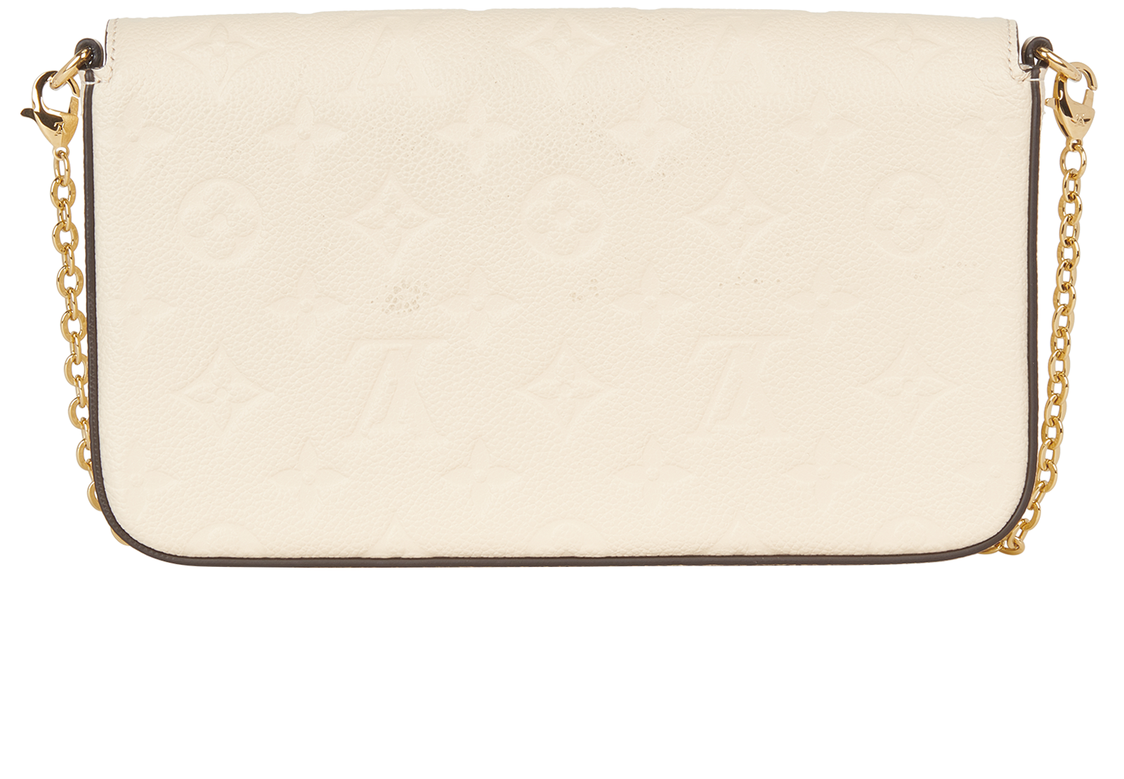 Pochette Felicie, &pound;850, Handbags, Cream, Leather, Back view